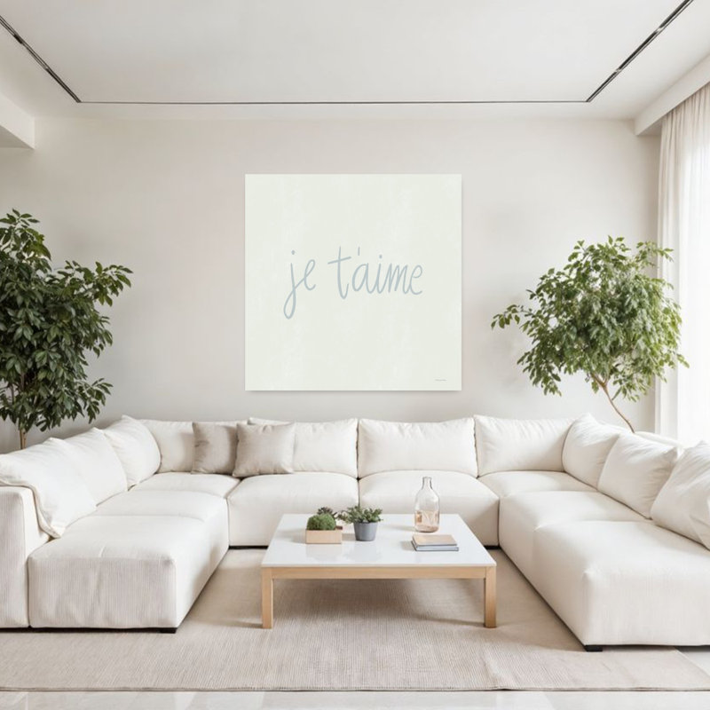 Je Taime Art, H 48 po x l 48 po