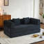 Canapé-lit convertible avec coussin cylindrique, canapé-lit pliant en velours côtelé pour petits espaces-399570763