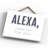 Alexa Pass Me the Rum - Unframed Typography on Wood