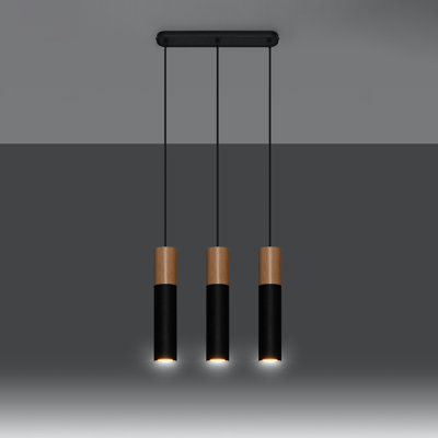Driskell 3 - Light Kitchen Island;Cylinder;Cluster Pendant