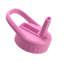 Bouteille d'eau en acier inoxydable pour enfant JoyJolt 12 oz avec paille et couvercle, licorne