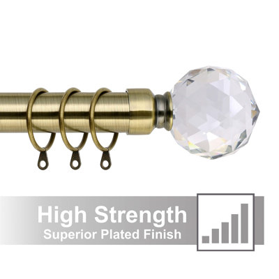 Adjustable Single Curtain Pole