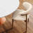 Spiro 5Pcs Round Solid Wood Dining Stylish Set With Sintered Stone Table, 4 Comfortable Upholstered Chairs-543645863-543645860
