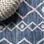 Tapis intérieur / extérieur bleu / ivoire nokat tribal nokat-118430755