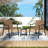 Modern Outdoor Chat Set: 2 PE Rattan Chairs ; Black Steel & Tempered Glass Side Table – Durable & Stylish