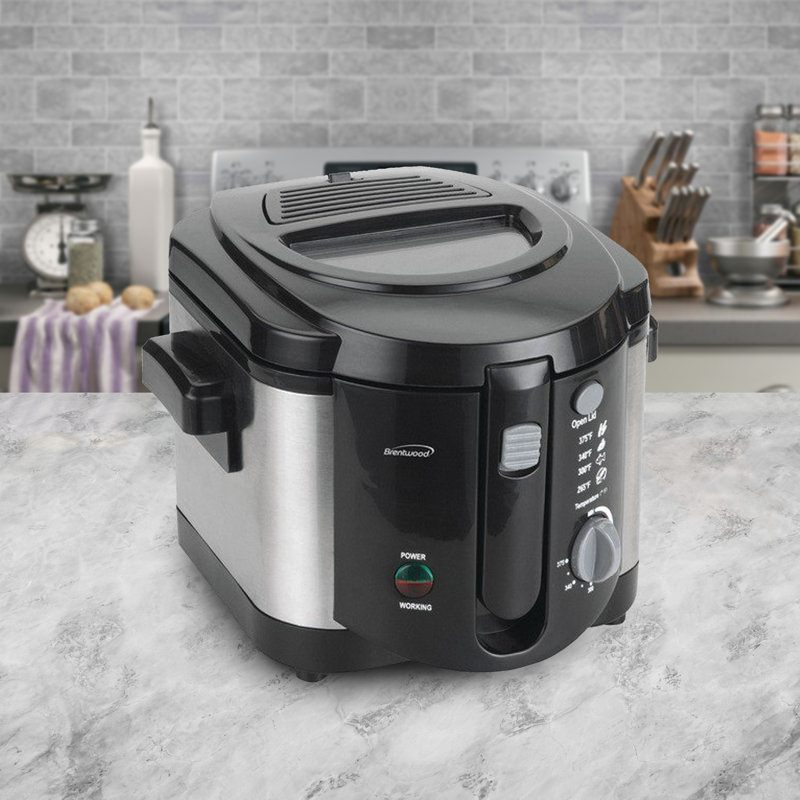 Accessoire de friteuse 2 litres avec minuterie Brentwood