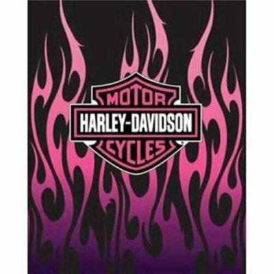 Couverture super douce et super moelleuse Harley Davidson
