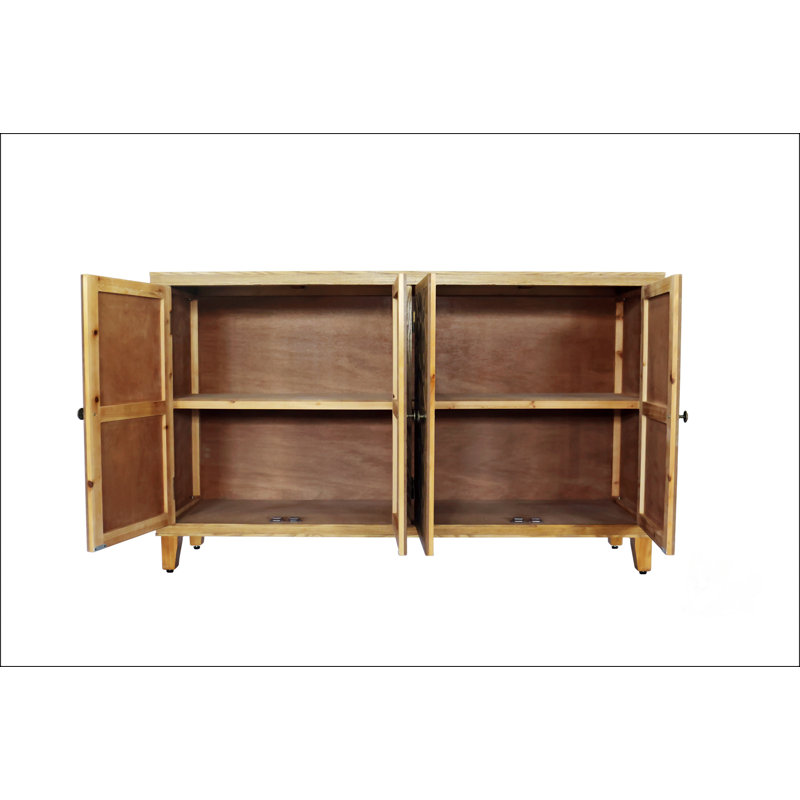 Buffet décoratif 59 "brun