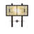 Weaved Idalight Steel Flush Mounted Sconce