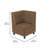 Kid Comfort Collective Modular Corner Chair - Chocolate-124164526
