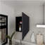 Armoire murale Dennard, cuisine, noir-1258097465