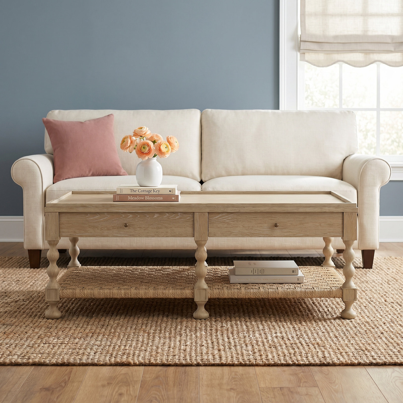 Haven Single Coffee Table with Storage