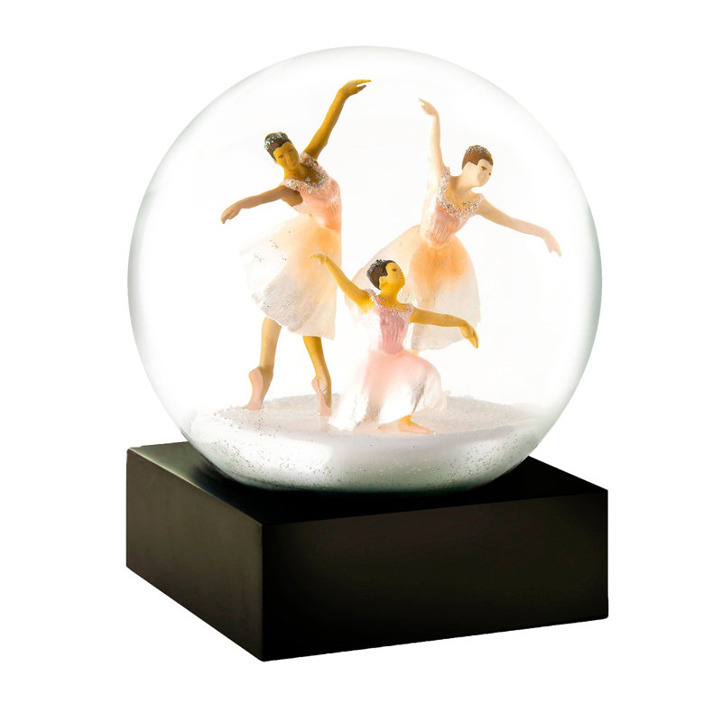 Three Dancers Snow Globe