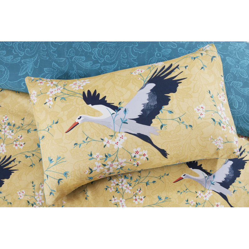 Polyester Abstract Duvet Cover with Pillowcases, Single - 1 Standard Pillowcase