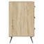 43cm W Manufactured Wood Bedside Table-609903145