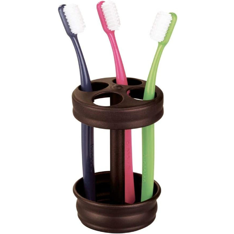 Olivia Toothbrush Holder, Bronze