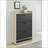 Grey 3-Tier Engineered Wood Shoe Cabinet-27802322