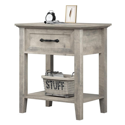 End Table With Drawer, Side Table For Living Room