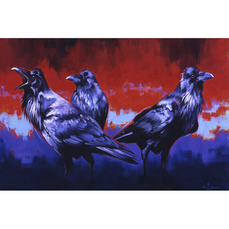 Ready To Rumble by Julie T. Chapman - Wrapped Canvas Print, 51cm H x 76cm W