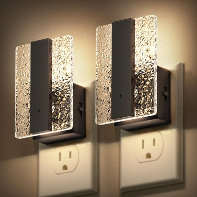 LED Night Lights Plug Into Wall 2 Packs