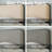 Modern Upholstered Bed Frame with Storage - Curved Beige Headboard, Heavy Duty Metal Slats, 800 lbs Capacity-1635274281
