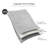 Celeta Washable Abstract Japandi Rainbow Striped Gray Area Rug - Colorful Modern Carpet for Living Room, Bedroom, or Office Decor-1717881215