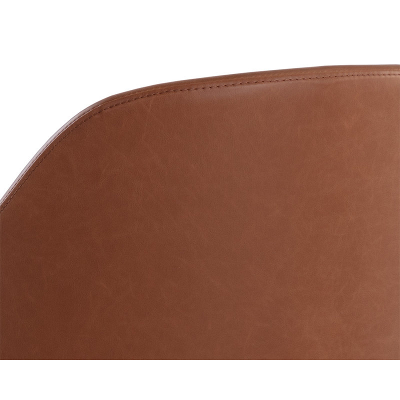 Upholstered Arm Chair, Brown