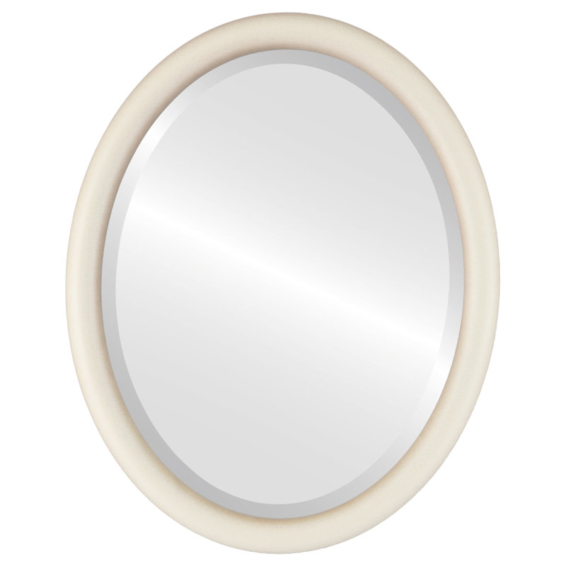 Miroir d'appoint Rowles, Taupe, 21,375 po x 17,375 po