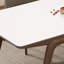 Ensemble de table et chaises en pierre blanche éclatante-102115537