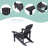 Lamonica HIPS Adirondack Chair-310637400