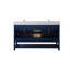 Marissa 60'' Double Bathroom Vanity with Quartz Top-93859413