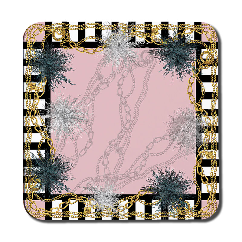Square 6 Piece Coaster Set