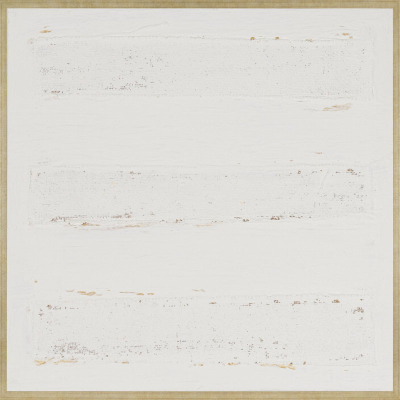 Pua - peinture sur toile, Cadre argenté caramel