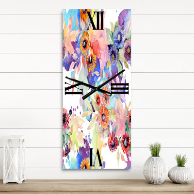 Horloge murale Bouquet