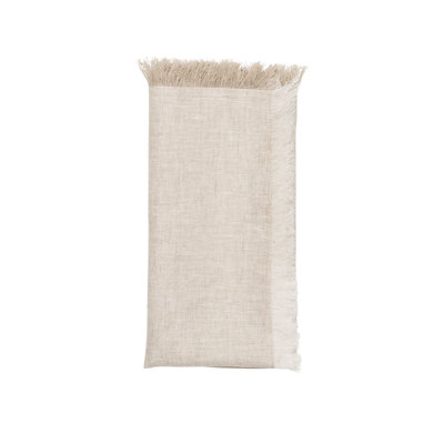 Chambray Fringe Napkin