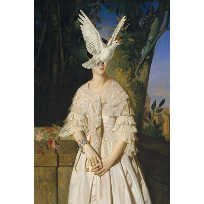 Flightless Bird I by Victoria Barnes - Wrapped Canvas Painting, 76cm H x 51cm W