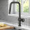 Urbix Industrial Pull-Down Single Handle Kitchen Faucet