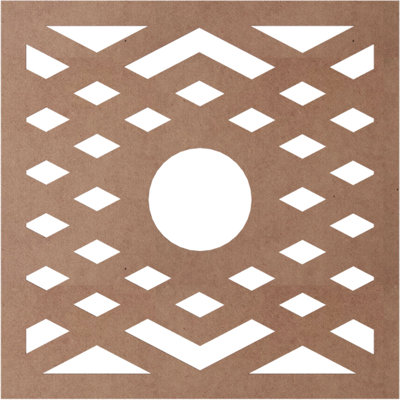 Chevron Ceiling Medallion