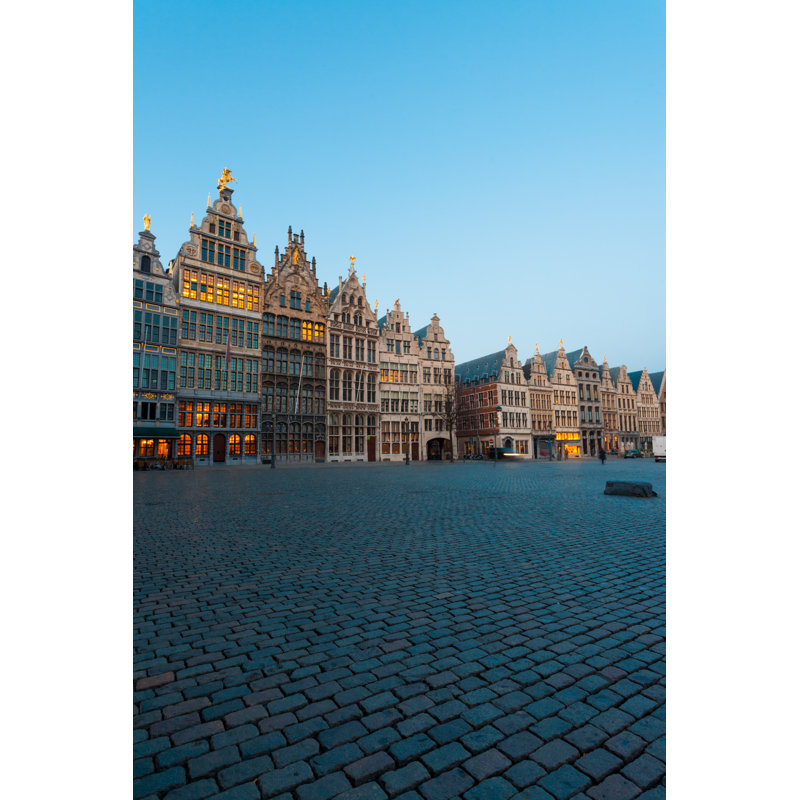 Guild Houses - Wrapped Canvas Print, 46cm H x 30cm W x 3.8cm D