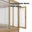 Solid Wood Cedar Greenhouse With Shelves & Ventilation