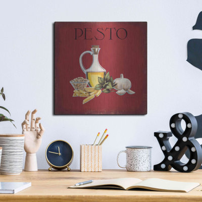 " Italian Cuisine II " Graphic Art Print