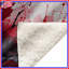 Jeté polaire Red Splatter - Jetés abstraits pour canapés ou lits-123092529