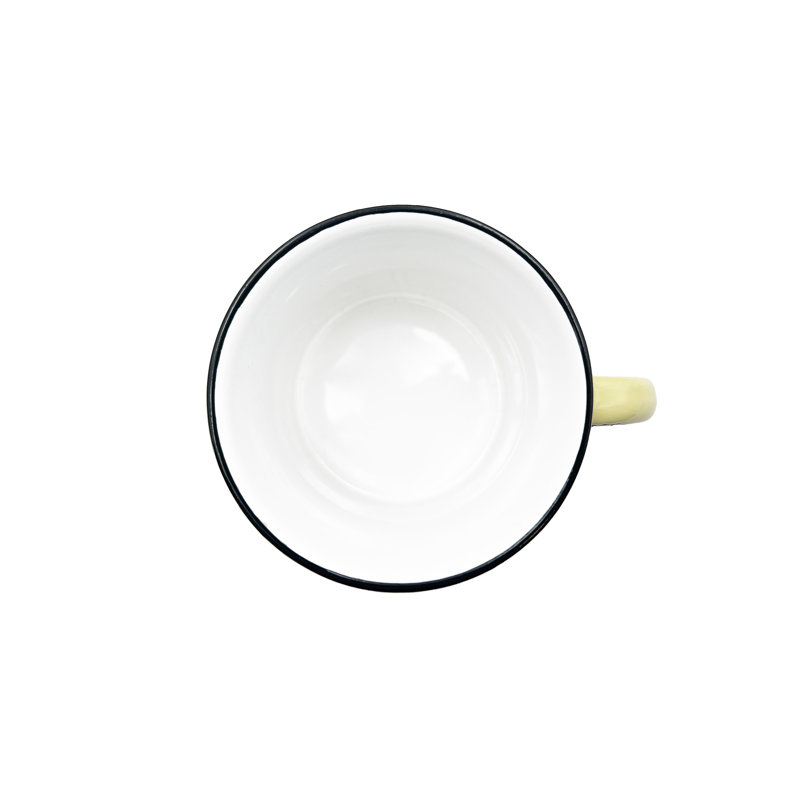 Canvas Home Tinware Stoneware Coffee Mug 16oz, Yellow
