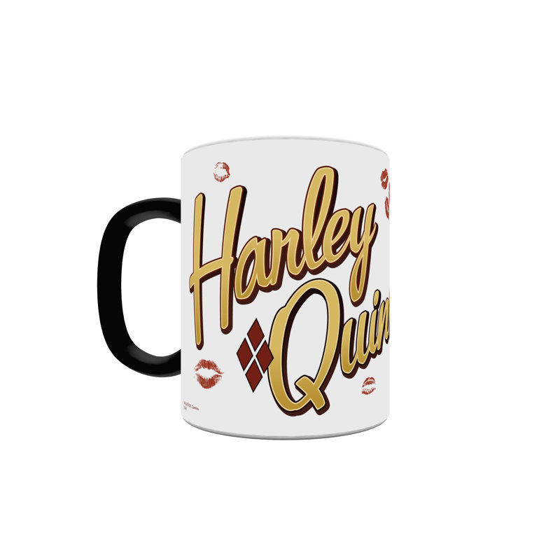 DC Comics Justice League (Harley Quinn Bombshell) Morphing Mugs Heat-Changing Drinkware - 11oz