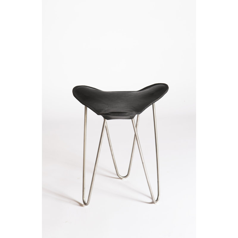 Stainless Steel Waiting Room Chair, Black