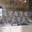 Kirshe Random Sized Glass Linear Mosaic Wall Tile-812771590