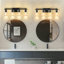 Luminaire de meuble-lavabo moderne avec applique murale élégante pour salle de bain (ampoules non incluses)-1337200625-1337200624