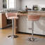 Tabouret de bar pivotant avec dossier Ginko-882844512-879315297