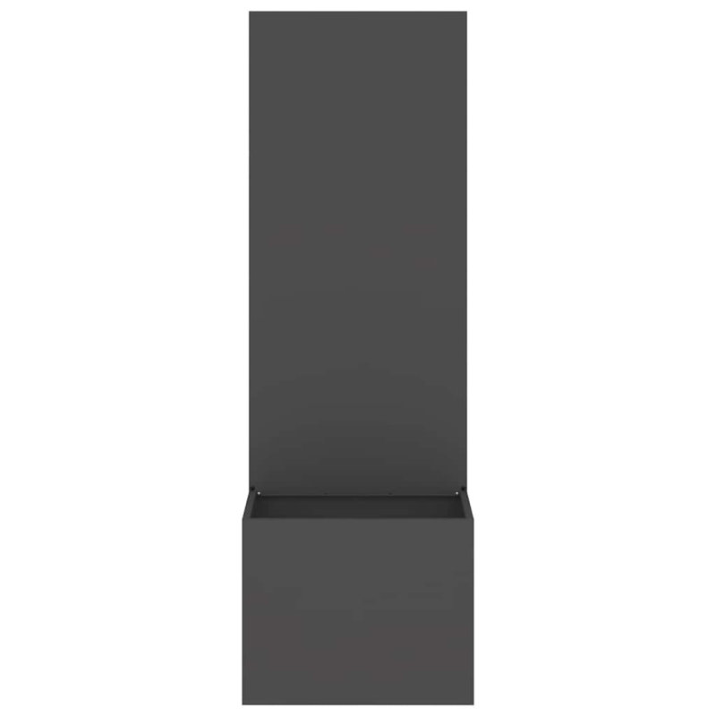 Planter Box, Black, 140cm H x 50cm W x 50cm D