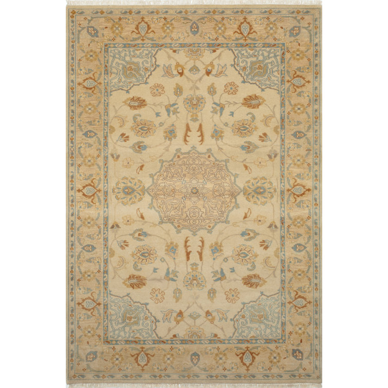 Landreneau Wool Oriental Indoor Rug
